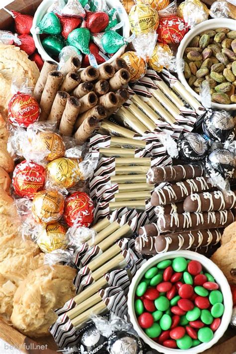 Trifle (an english christmas dessert), mexican sundae dessert, delicious christmas desserts french yule… Chocolate Charcuterie Board - Dressed Up For Christmas ...