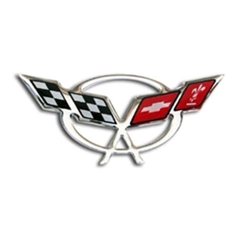 Corvette Domed Decal 325 X 158” 1997 2004 C5 Logo