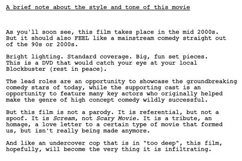 Screenplay Review High Concept