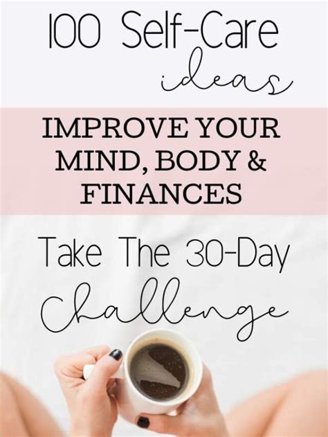 2023 Self Care Challenge For Self Improvement A CENTSational Life