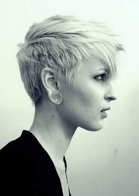 Short Cropped Haircuts Style And Beauty