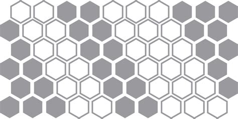 Frosted Geometric Hexagon Window Decal Tenstickers