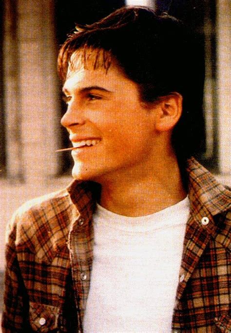 Rob Lowe The Outsiders The Outsiders Sodapop Rob Lowe
