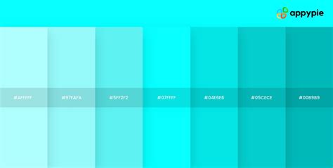 The Power Of Cyan Color In Graphic Design Appy Pie