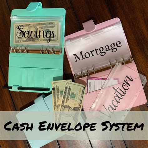 Bags And Purses Wallets And Money Clips A6 Binder Cash Envelope System
