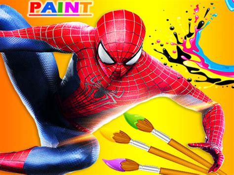 Play Spiderman Coloring Game Online For Free Poki