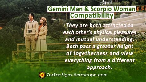 Gemini Man And Scorpio Woman Compatibility In Love And Intimacy