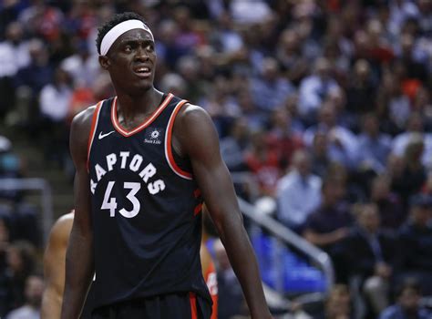 Pascal siakam, son of victoire and tchamo siakam, was born in douala, cameroon in 1994. Raptors look to Pascal Siakam to fill void at centre | The ...