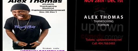 Comedian Alex Thomas Atlanta Ga Dec 1 2019 800 Pm