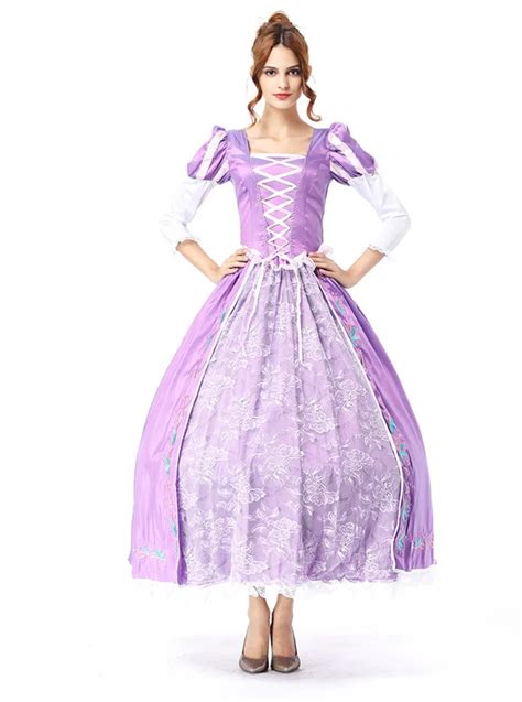 Deluxe Rapunzel Costume Tangled Adult Rapunzel Fancy Dress Womens