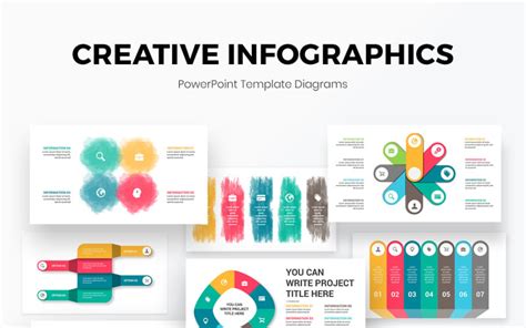 Creative Powerpoint Infographics Template Templatemonster