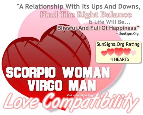 Scorpio Woman And Virgo Man Can Be A Blissful Relationship Sunsignsorg