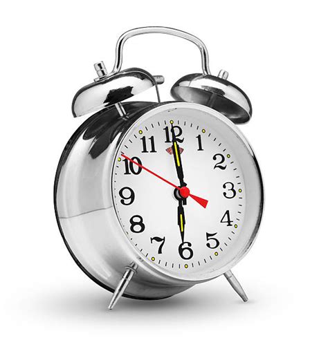 Alarm Clock Setting At 6 Am Or Pm Abstract Time Stock Photos Pictures