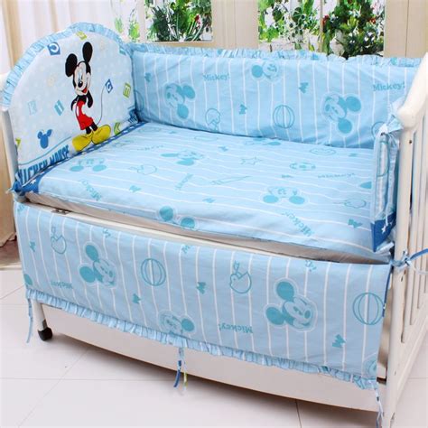 Buy baby bedding & sets online in india at firstcry.com. New Spring 6pc MICKEY infant crib bedding sets, mickey ...