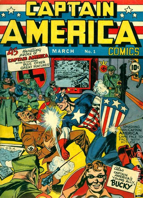 Captain America Comics Comic Books Issue 1 1941