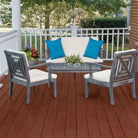Choose from many beautiful colors to transform your deck! Cabot brickstone semi solid | Cabot stain, Staining deck ...