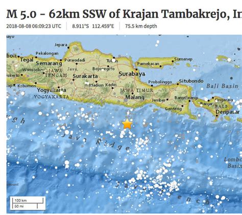 Bali Earthquake Live Updates Indonesia Hit By Six Huge Quakes In 2 Days Lombok Tremors