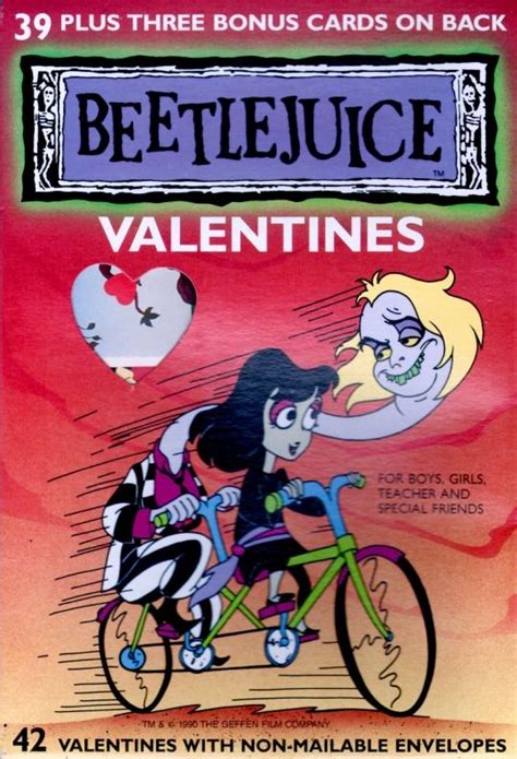 Beetlejuice Valentines ∞ Beetlejuice Valentine Cartoon Lydia Deetz