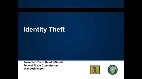 Federal Trade Commission Identity Theft Repairing The Damage