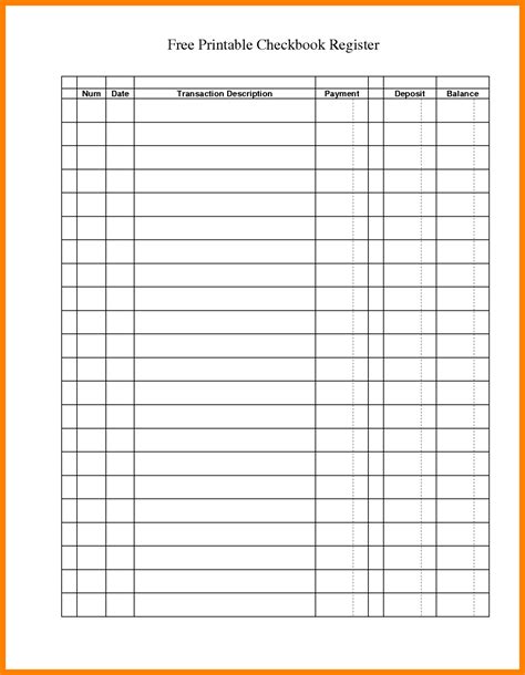 Free Printable General Ledger Template St With Blank Ledger Template Best Sample Template