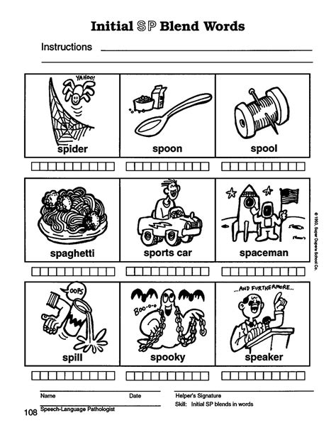 Speech Therapy With Miss Nicole S Blend Words