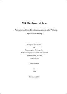 On drugs in einheitliches deckblatt essay vesa berkeley template leipzig essay deckblatt notenspiegel uni. Mit Pferden erziehen - Wissenschaftliche Begründung ...