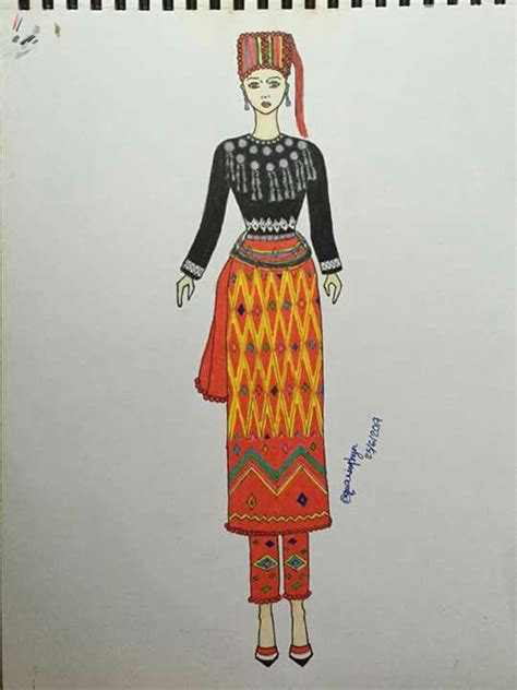 Kachin Traditional Dress Myanmar Traditional Dresses Fashion