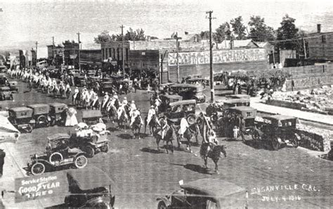 Wheels West Day In Susanville History July 7th 1913