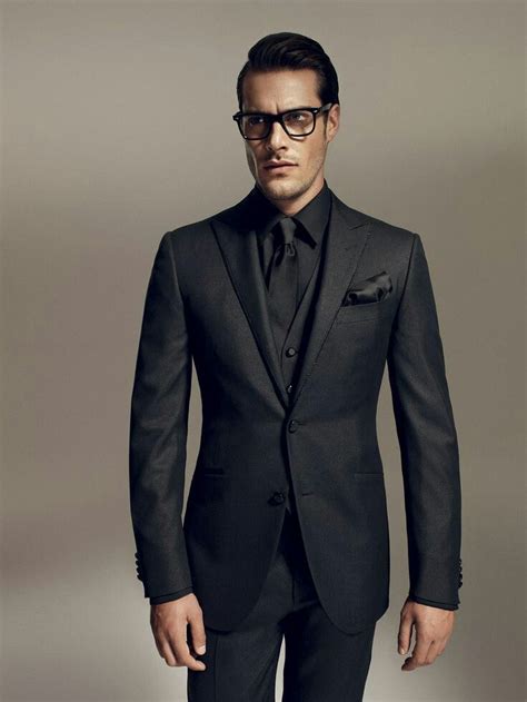 Why You Should Wear All Black This Fall And Winter Wedding Suits Men