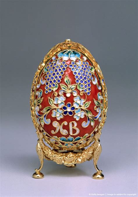 A Faberge Egg From The Kremlin Museum Collection In Moscow Faberge