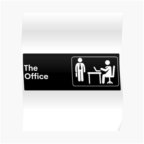 The Office Logo Poster For Sale By Skurtpur Redbubble