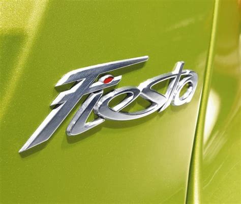 Ford Fiesta Emblem 11 Ford Fiesta Emblems Ford