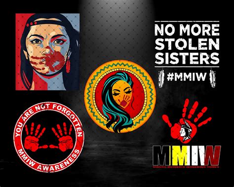 Missing And Murdered Indigenous Women Png Bundle Mmiw Etsy