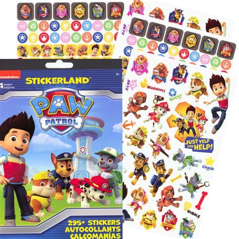 Aufkleber Aufkleber Sticker Rubble Paw Patrol Cartoon Sticker Comics