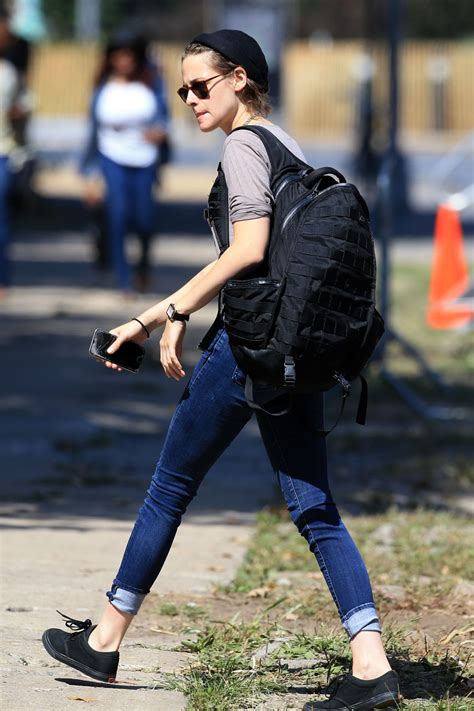 Kristen Stewart Arrives On The Set Of New Woody Allens Movie In New