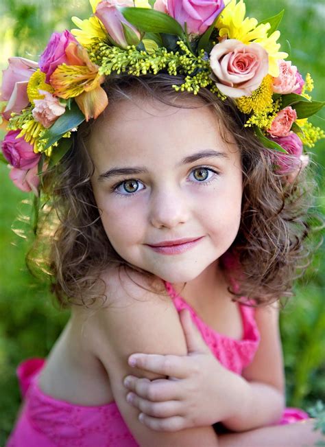 Flower Child By Melissa Papaj 500px Beautiful Children Flower