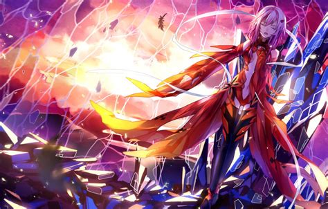 Wallpaper Anime Art His Guilty Crown Yuzuriha Inori Images For