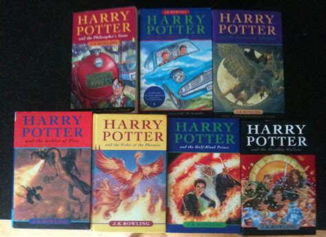 Harry Potter Original Books Covers Worth Aisha Cottrell