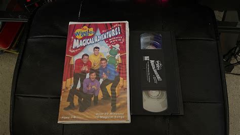 The Wiggles Magical Adventure A Wiggly Movie 2002 Vhs Side Label 180