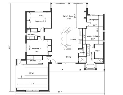 2000 Sq Ft Ranch Home Floor Plans Floorplansclick