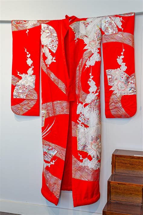 Lot A Red Kimono