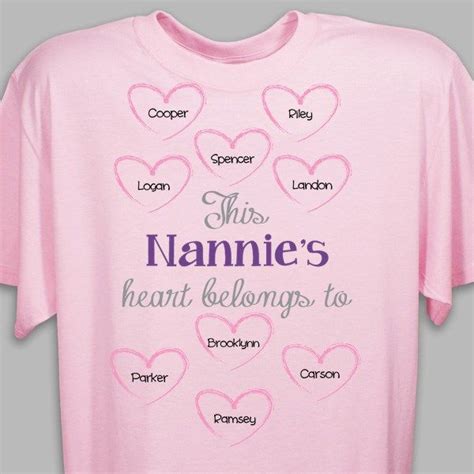 Personalized This Heart Belongs To T Shirt