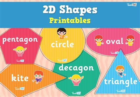 2d Shapes Printables Teacher Resources And Classroom Games