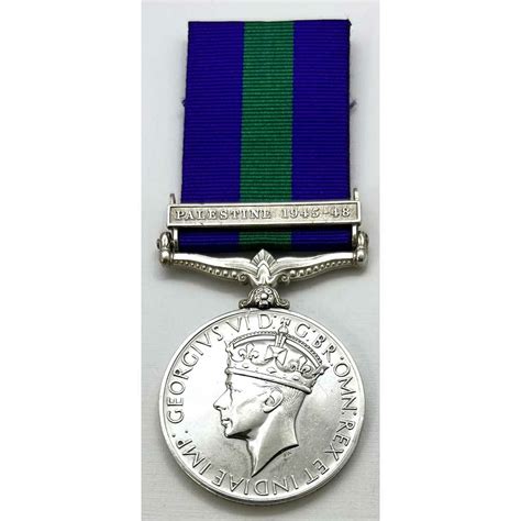 Gsm Palestine 1945 48 Royal Signals Liverpool Medals