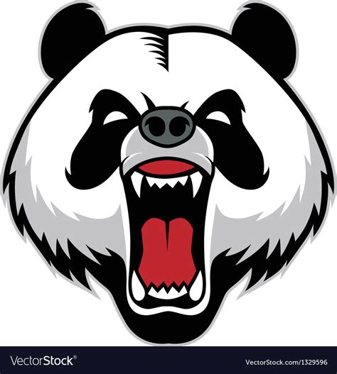 Panda Mascot Logo
