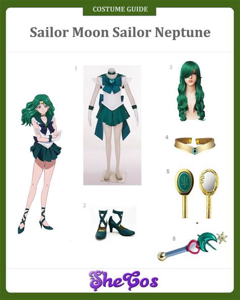 Sailor mercury | cosplay makeup tutorial. DIY To Make A Sailor Neptune Costume of Sailor Moon | Sailor neptune cosplay, Sailor neptune ...