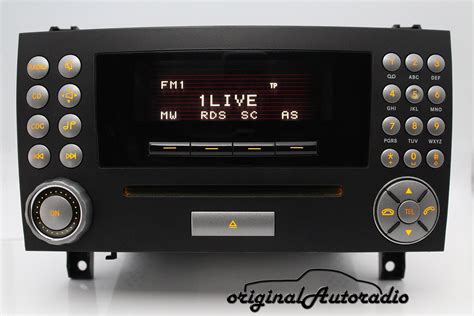 Original Autoradiode Mercedes Audio 20 Mf2410 Cd W171 R171 Alpine
