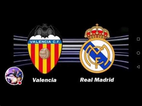 Valencia VS Real Madrid CF. Semifinal Supercopa - YouTube