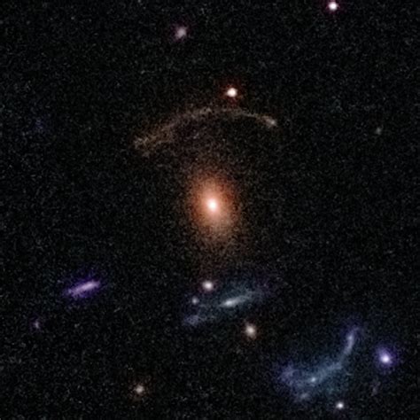 Esa Hubble Discovers 67 Gravitationally Lensed Galaxies In The