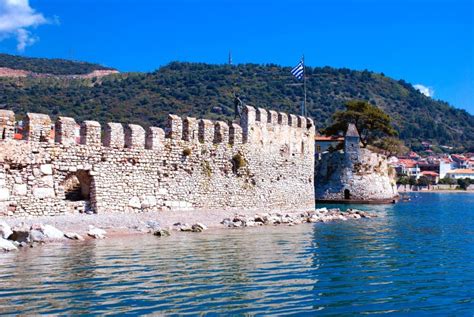 Breathtaking View From The Walls Of Fortress Of Nafpaktos Greece 05